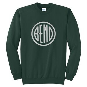 Bend Oregon Crew Neck Pullover Sweatshirt